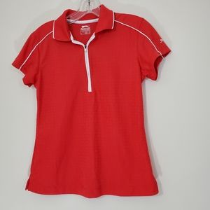 Scavenger Red Shirt Sleeve Shirt, Size Small